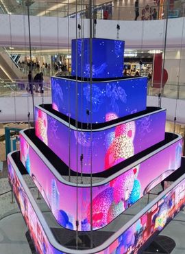shopping mall led screen